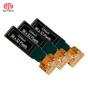0.54inch PMOLED Độ phân giải <span class=keywords><strong>OLED</strong></span> hiển thị <span class=keywords><strong>96x32</strong></span> Dot ma trận màn hình với 14pin IIC giao diện Vòng đeo tay điều khiển - Product Image 2