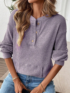 Suéter de Punto Largo Informal de Alta Calidad para Mujer, Suéter de Invierno Calado, Suéter Personalizado con Cuello Redondo - Product Image 5