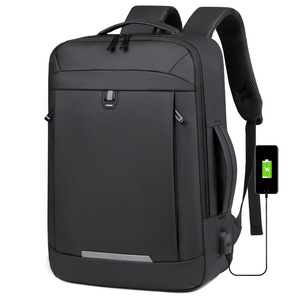 Mochila de Negocios Multifuncional de Gran Capacidad para Hombre, Resistente al Agua, con Forro de PVC, Hecha de PU - Product Image 1