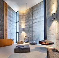 Chauffage mural sans espace de rangement, rotatif, multi-combustibles, foyer décoratif d'intérieur