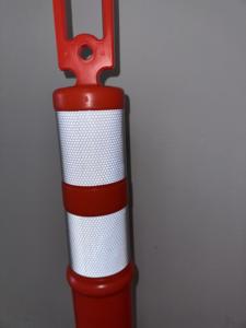 Delineador de advertencia de tráfico de base pesada de 110cm, poste de resorte, poste de carretera reflectante, postes en <span class=keywords><strong>T</strong></span> a la venta - Product Image 5