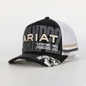 Gorra Trucker Retro Unisex para Exteriores, Deportiva con Tiras Bordadas, Malla Transpirable, 100% Algodón, Estilo Hip Hop, Casual de Verano - Product Image 2