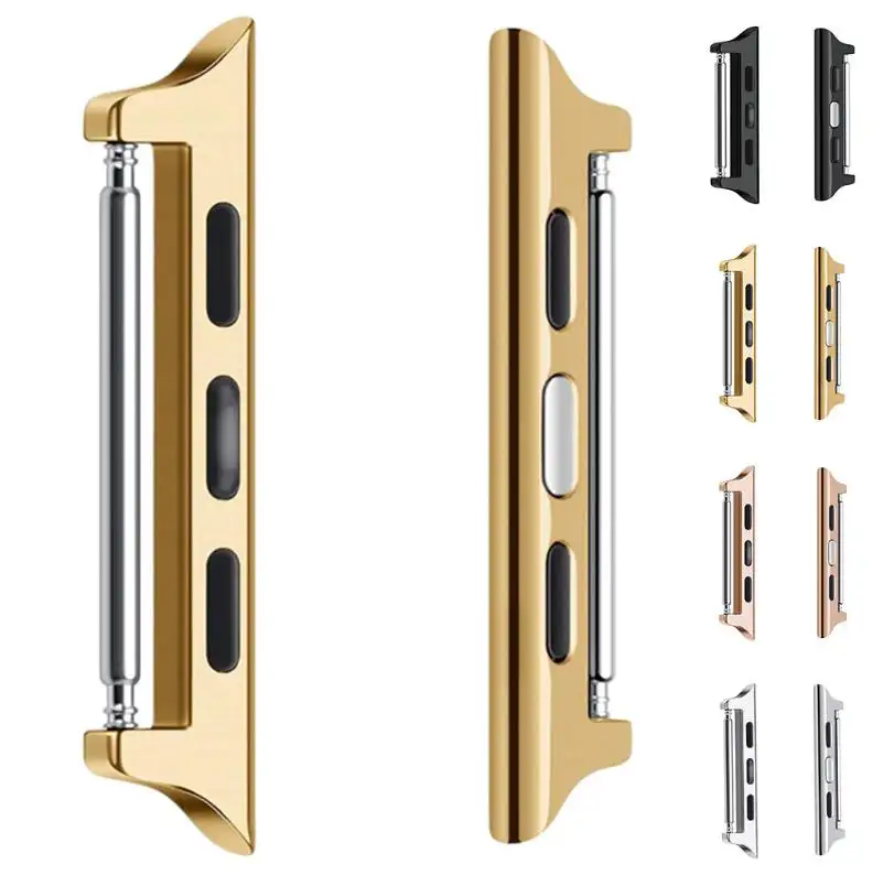 Adapter for <strong>Apple</strong> Watch Serie 6 7 8 9 10 11 Stainless Steel for Iwatch Band Strap Connector 46mm 44mm 49mm Ultra 2 Wrist Linker