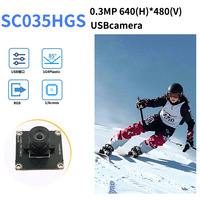 Modul Kamera USB Global Shutter SC035HGS 180FPS Kamera Visi Kecepatan Tinggi untuk Penghindaran Rintangan Robot AI