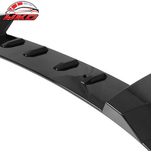 Convient pour Honda Civic 8ème génération 2006-2011, style Type R, becquet de toit noir brillant - Product Image 5