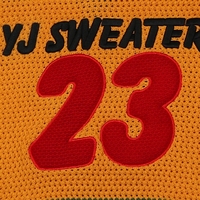 Pull personnalisé avec logo pour homme, pull décontracté en tricot avec patchs brodés, pull en jersey tricoté, pull de hockey en crochet pour homme