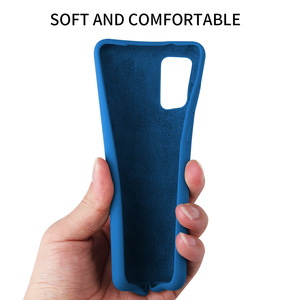 Prix d'usine pour <span class=keywords><strong>Samsung</strong></span>, étui antichoc en caoutchouc liquide, étui en <span class=keywords><strong>Silicone</strong></span> avec flanelle en Fiber douce pour <span class=keywords><strong>Samsung</strong></span> S22 Ultra S21 S20 - Product Image 5