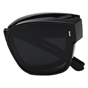 Lunettes de soleil pliables polarisées UV400 à monture complète pour la conduite, étui à lunettes unisexe - Product Image 2