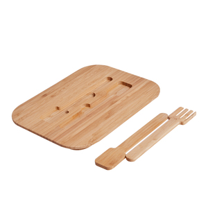Sans plastique Contenants Alimentaires En Verre Durable Bamboolid micro-ondes de stockage en verre - Product Image 6