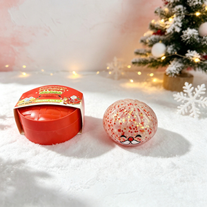 Elonna Christmas Squishy TPR <b>Fidget</b> <b>Toy</b>-Blind <b>Box</b> Glitter Dumpling Design Stress Relief Slow Rebound Steam <b>Box</b> for Ages 14+ - Product Image 5