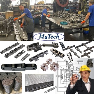 Nhà máy tùy chỉnh cạnh tranh thép không gỉ đôi Pitch 80h 25h Dây chuyền con lăn cho băng tải - Product Image 5