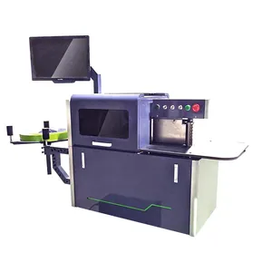 Q1 mesin Bending ok huruf 3D otomatis, mesin Bending ok huruf Tps Channel