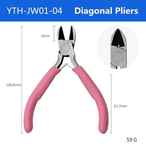 Yth Kim Phẳng Màu Hồng Mũi Dài Mũi Cắt Đồ Trang Sức Công Cụ Trang Sức Làm Kìm Đồ Trang Sức Kìm Tự Làm Kìm - Product Image 6
