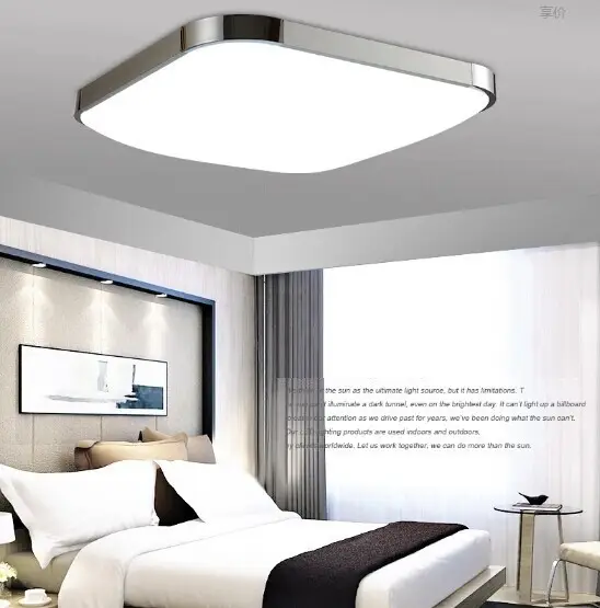 2022 Moderne LED-Decken leuchte Square 24W 30CM LED-Küchen leuchte Schlafzimmer modernes Wohnzimmer versand kostenfrei Decken leuchte