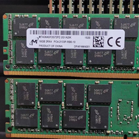 Sam Sung RAM M393AAG40M32-CAE DDR4 RDIMM 128 Go 3200Mbps 4Rx4 Modules de mémoire DRAM pour serveur