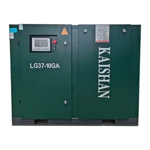 Compressor de compressor de gás estrelas LG37-10GA 37kw, compressor de ar de china alimentado por parafuso de alta eficiência com sistema de resfriamento
