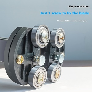 Alat pemotong Drywall, baja tahan karat kelas industri DIY pemotong Papan gipsum kustom OEM pemotong Drywall - Product Image 4