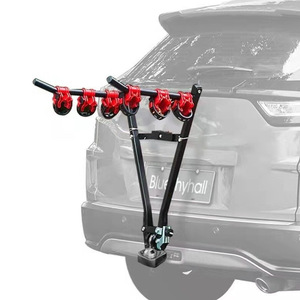 Accessoires de voiture 3 <span class=keywords><strong>porte</strong></span>-vélos de voiture <span class=keywords><strong>porte</strong></span>-vélos de coffre pour berline hayon SUV fourgon - Product Image 1