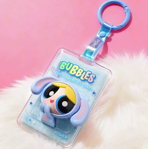 Vente en gros <span class=keywords><strong>de</strong></span> porte-clés mignons en peluche authentiques Powerpuff Girls, série Glimmer Courage, boîte mystère, Blossom Bubbles Buttercup - Product Image 3