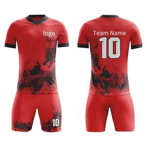 Conjunto de ropa deportiva Premium Club Football Jersey. Tejido de poliéster 100%. Servicio de personalización disponible. - Product Image 3