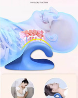 Cou Tête Épaule Civière Relaxant Oreiller Cervical Chiropratique Dispositif De Traction Soulagement De La Douleur Cervical Colonne Vertébrale Alignement Cadeau