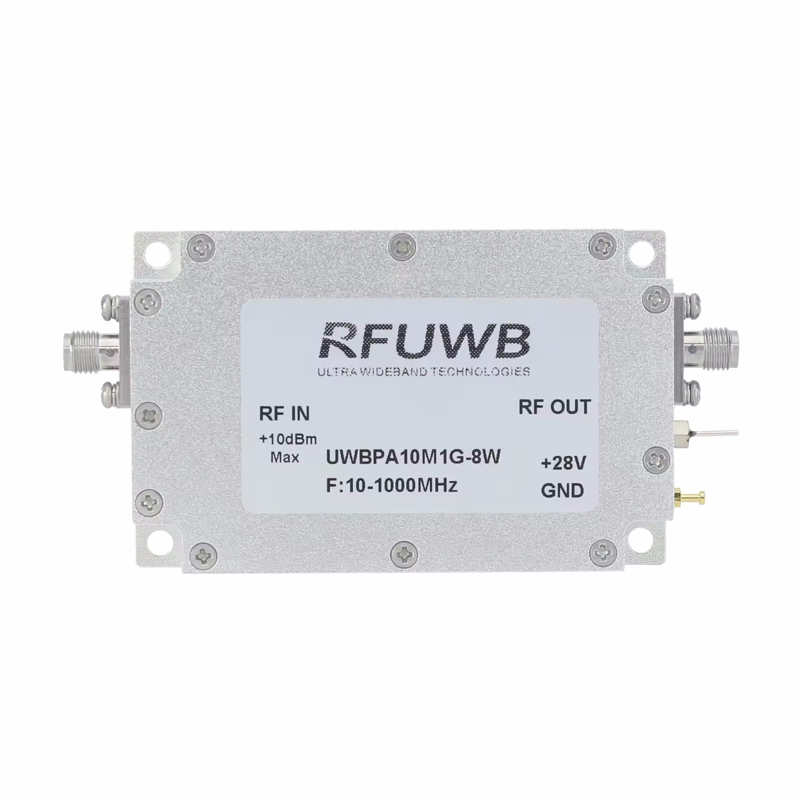 UWB Power Amplifier - 10-1000MHz 8W/16W High Performance Module