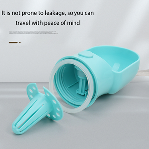 Botella de Agua y Contenedor de Comida para Mascotas, Portátil, a Prueba de Fugas, 2 en 1, Tazón de Viaje para Perros en Movimiento, Venta al Por Mayor - Product Image 4