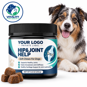 OEM Dog Joint <b>Support</b> Soft Chews with Glucosamine Chondroitin Turmeric <b>for</b> <b>Hip</b> Mobility Flexibility and Joint Health - Product Image 1