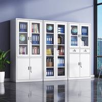 Armoire de classement en acier métallique avec serrure, armoire de rangement de documents de bureau