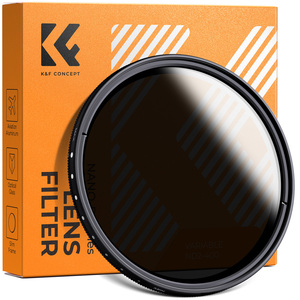 Filtre ND Variable Ultra-fin K&F <span class=keywords><strong>Concept</strong></span> 37-82mm ND2-400 avec 9 Stops, Cadre en Alliage d'Aluminium Résistant aux Rayures - Product Image 1