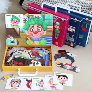 Meilleure vente changement Puzzle livre jeu de société papier bébé 3D début éducatif Montessori jouets d'apprentissage pour enfants garçons filles - Product Image 4