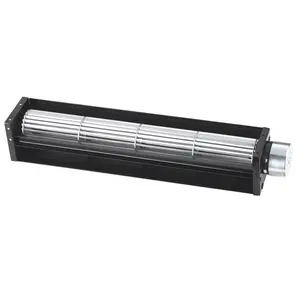 Led 전시 화면/에너지 절약 저잡음 12v 24v 접선 팬을 위해 냉각하는 고품질 DC 50x300mm 교차하는 교류 터빈 팬