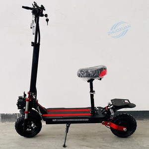 Trottinette Électrique Tout-Terrain Pliable 11 Pouces, Vélo Sportif Améliorable à Double Moteur pour Adultes, Charge 200KG, 48V 351-500W - Product Image 5