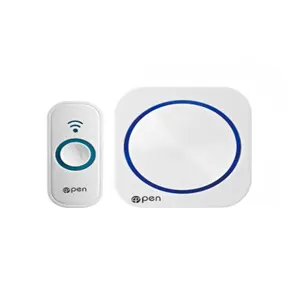 Wireless PIR Motion Sensor Doorbell Infrared DIY Store Door Entry Visitor Alert Chime Burglar Alarm Ring Doorbell