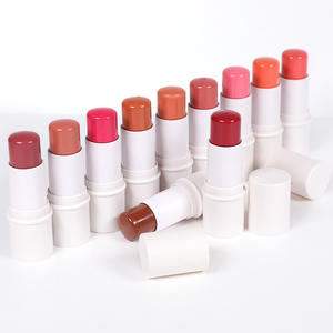 Logotipo personalizado <span class=keywords><strong>Maquillaje</strong></span> facial Colorete Tinte Cruelty Free 11 colores Colorete en barra - Product Image 4