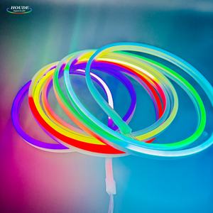 Luces <span class=keywords><strong>LED</strong></span> de Neón Digitales RGB de 12V 24V, Silicona RGBIC WS2811 IP67, 96LEDs/m, Tira de <span class=keywords><strong>LED</strong></span> Flexible de Píxeles, Impermeable, 3535smd, Color Completo - Product Image 4