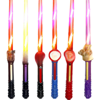 Épées LED Lumineuses de Super-héros de Dessin Animé en Gros, Jouets d'Épée pour Enfants, Jouets Lumineux de Cosplay pour Fêtes, Épée Lumineuse LED Colorée pour la Nuit