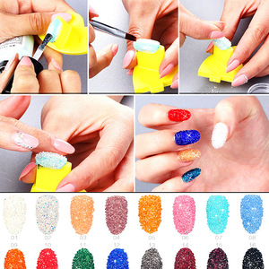 OLeeya Gros Cristaux de Poussière de Fée en Verre Minuscules 1,1 mm 1,2 mm 1,3 mm Point Micro Perles de Zircon Strass pour Décoration d'Ongles - Product Image 4