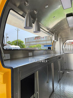 Camion de nourriture mobile de rue de UKUNG, chariot de camping de voyage, remorque de camping-car, van, vélo, remorque de nourriture, vente d'europe, remorque de nourriture mobile