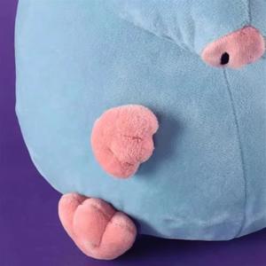 Nuovo Peluche Ricamato a Forma di Torre di Pizza, Ratto Pazzo, Super Morbido con Imbottitura in Cotone PP e Fodera in Rete, Regalo di Compleanno Antistress - Product Image 3