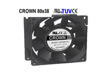 Crown AGB08038_24M DC Axiallüfter mit Kugellager, elektrisch, OEM-Anpassung, Kunststoffblätter, 1 Jahr Garantie, Online-Support