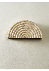 Applique murale en travertin Wabi Sabi, chevet, salon, Japandi, pierre naturelle, LED, CE, RoHS, <span class=keywords><strong>Sandro</strong></span>, applique murale en travertin, décoration moderne - Product Image 3