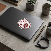 Individuelle Dunkle Gothic-Aufkleber, Retro-Horror-Graffiti, Wasserfeste Vinyl-Sticker für Gepäck, Tagebücher, Laptops und Handys