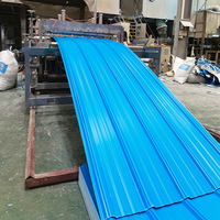 Neues Material Klasse B1 Feuerhemmende PVC-Wellplatten 1,0-3,0mm Dicke UV-Beständig Schneiden/Schweißen/Biegen