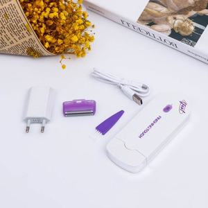2 In1 Epilator Women Painless Touch Facial Body <strong>Hair</strong> Rechargeable Unit for Painless Body <strong>Hair</strong> <strong>Removal</strong> - Product Image 4