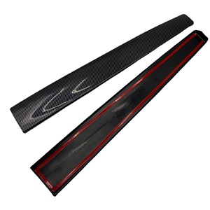 Shuangyi Tesla Model 3 Y <b>Door</b> <b>Trim</b> Kits Matte Black Plastic Interior <b>Trim</b> Strip For Car Modification - Product Image 2