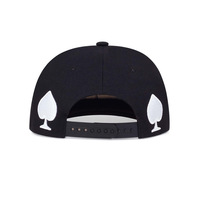 Casquette Snapback Poker Spade a K pour Hommes, Casquette de Baseball en Cuir à Visière Plate Style Hip Hop, Chapeaux Streetwear Personnalisables pour Hommes et Femmes