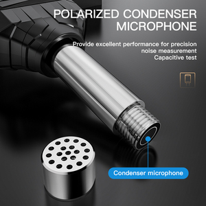 Đồng hồ đo âm thanh kỹ thuật số sl720 Độ chính xác cao âm thanh Decibel màn hình văn phòng phát hiện tiếng ồn công cụ đo Decibel 30-130dB Decibel Tester - Product Image 3