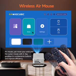 Nouveauté HY450Max Magcubic Projecteur Multimédia pour la Maison, le Bureau et l'Extérieur, Proyector 1080P Auto 8K WIFI6 Auto - Product Image 4