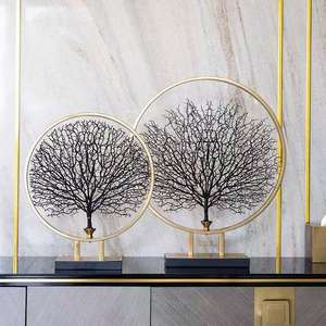 <span class=keywords><strong>D</strong></span>écoration de salon Art <span class=keywords><strong>Déco</strong></span>, Arbre marin en fer, <span class=keywords><strong>D</strong></span>écoration de porche, <span class=keywords><strong>D</strong></span>écoration de maison en métal électroplaqué, <span class=keywords><strong>D</strong></span>écoration de <span class=keywords><strong>bureau</strong></span>, Ramadan - Product Image 2